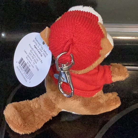 Buc-ees Beaver Key chain Plush Toy - Picture 2 of 6